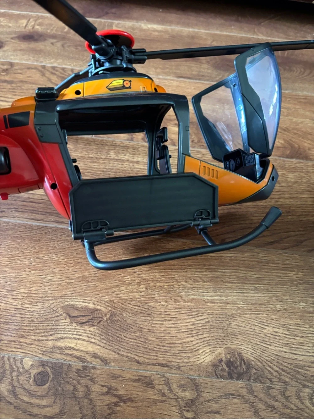 Red and Yellow Play Rescue Helicopter Toy